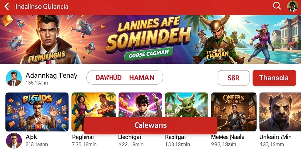 Tampilan antarmuka yang intuitif dan user-friendly.