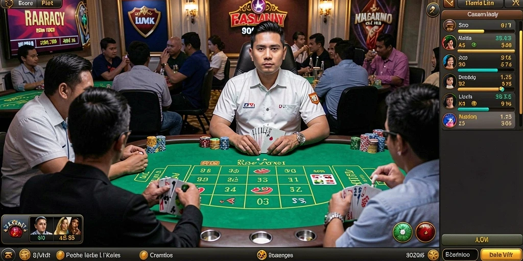 Tangkapan layar menampilkan karakter utama dalam aksi petualangan.