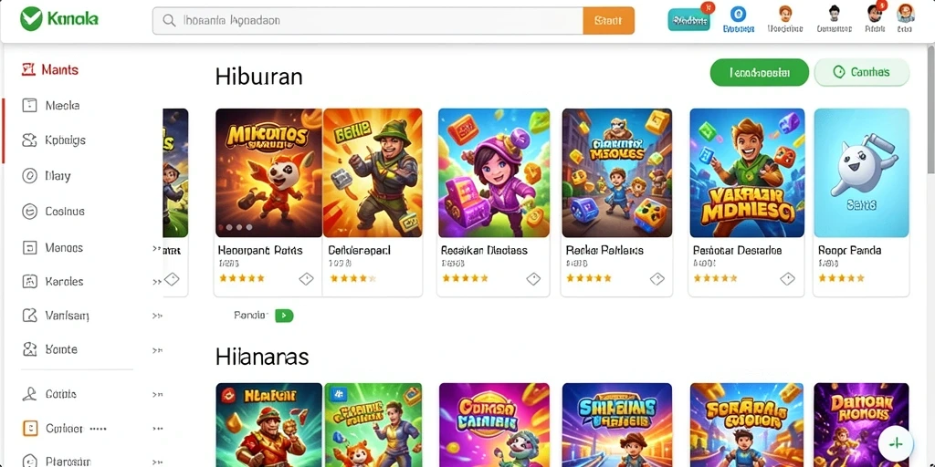 Tampilan antarmuka yang ramah pengguna.