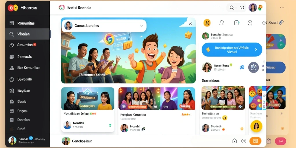 Tampilan antarmuka pengguna yang menarik dan mudah digunakan.