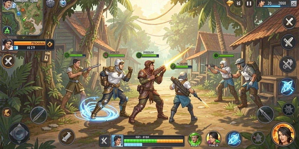 Antarmuka pengguna yang intuitif dan menarik.