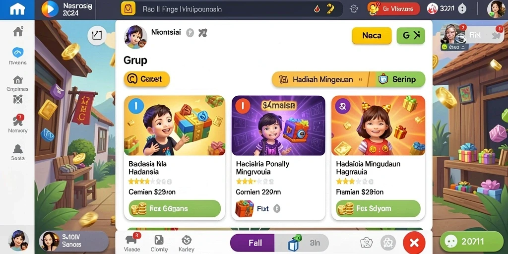 Tampilan antarmuka yang user-friendly dan menarik.