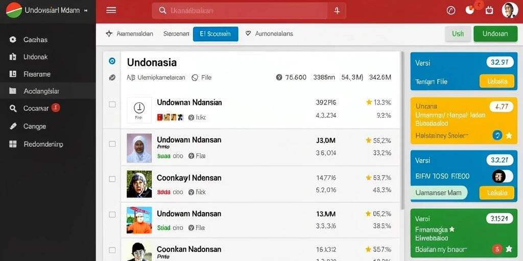 Tampilan antarmuka yang intuitif dan mudah digunakan.