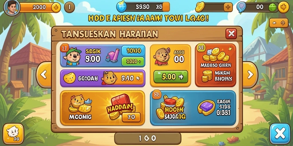 Tampilan antarmuka utama JPS88 yang menarik.