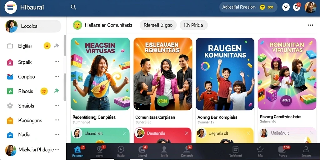 Tampilan antarmuka yang intuitif untuk pengalaman bermain yang lebih baik.