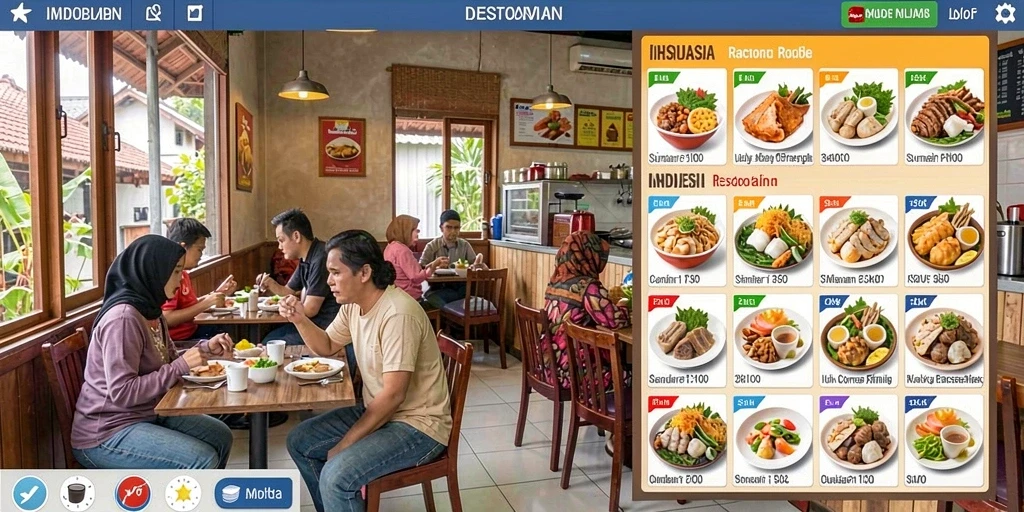 Tampilan antarmuka yang ramah pengguna.
