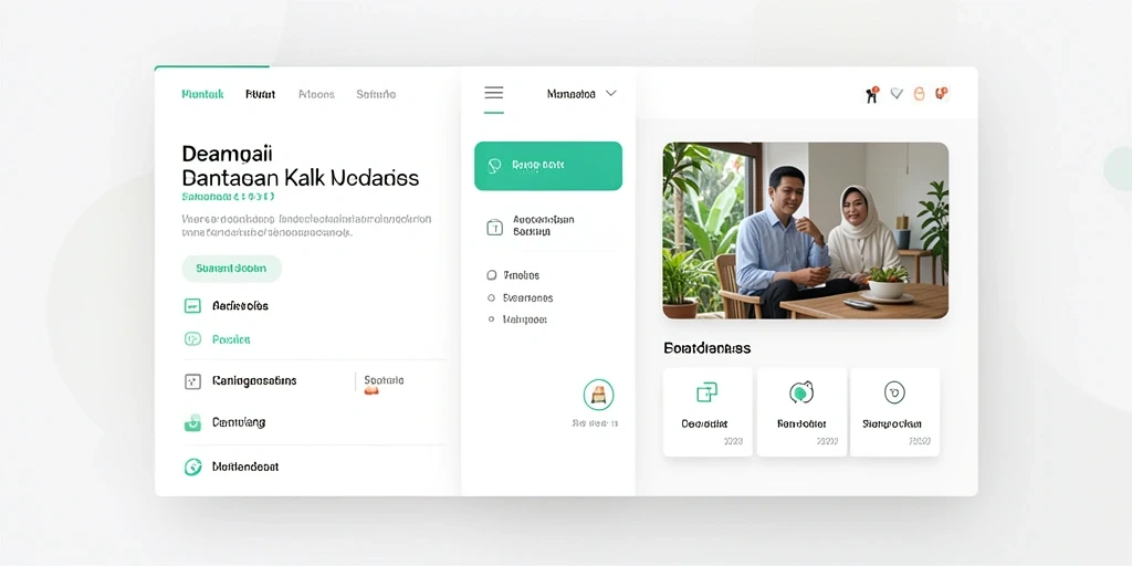 Tampilan antarmuka yang intuitif dan mudah digunakan.