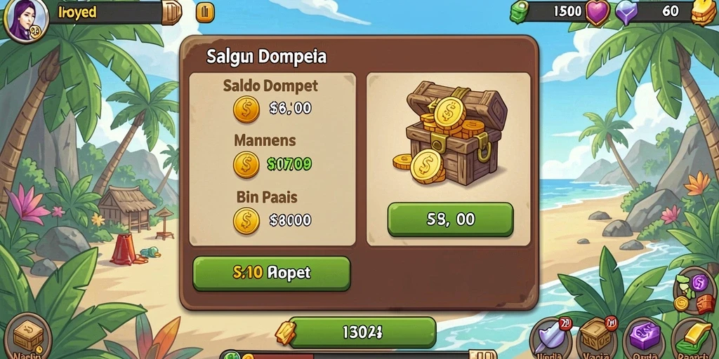 Tampilan utama aplikasi MESIRTOTO yang menarik.