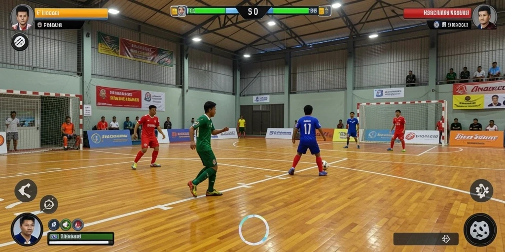 Tampilan antarmuka pengguna yang menarik.