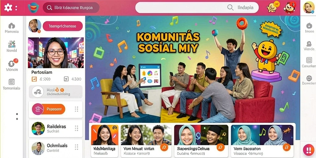 Tampilan antarmuka yang menarik dan user-friendly.