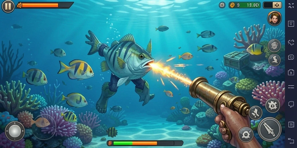 Tangkapan layar dari gameplay RPZZZ yang seru.
