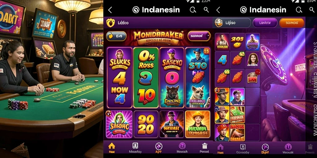 Tampilan awal game SM605 yang menarik.