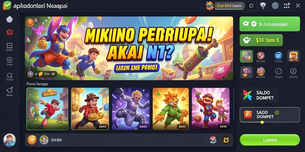 Tangkapan layar menunjukkan level awal dengan grafis memukau.