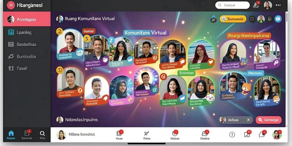 Tampilan antarmuka yang menarik dan mudah dipahami.