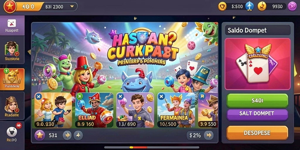 Tampilan antarmuka yang ramah pengguna dan menarik.